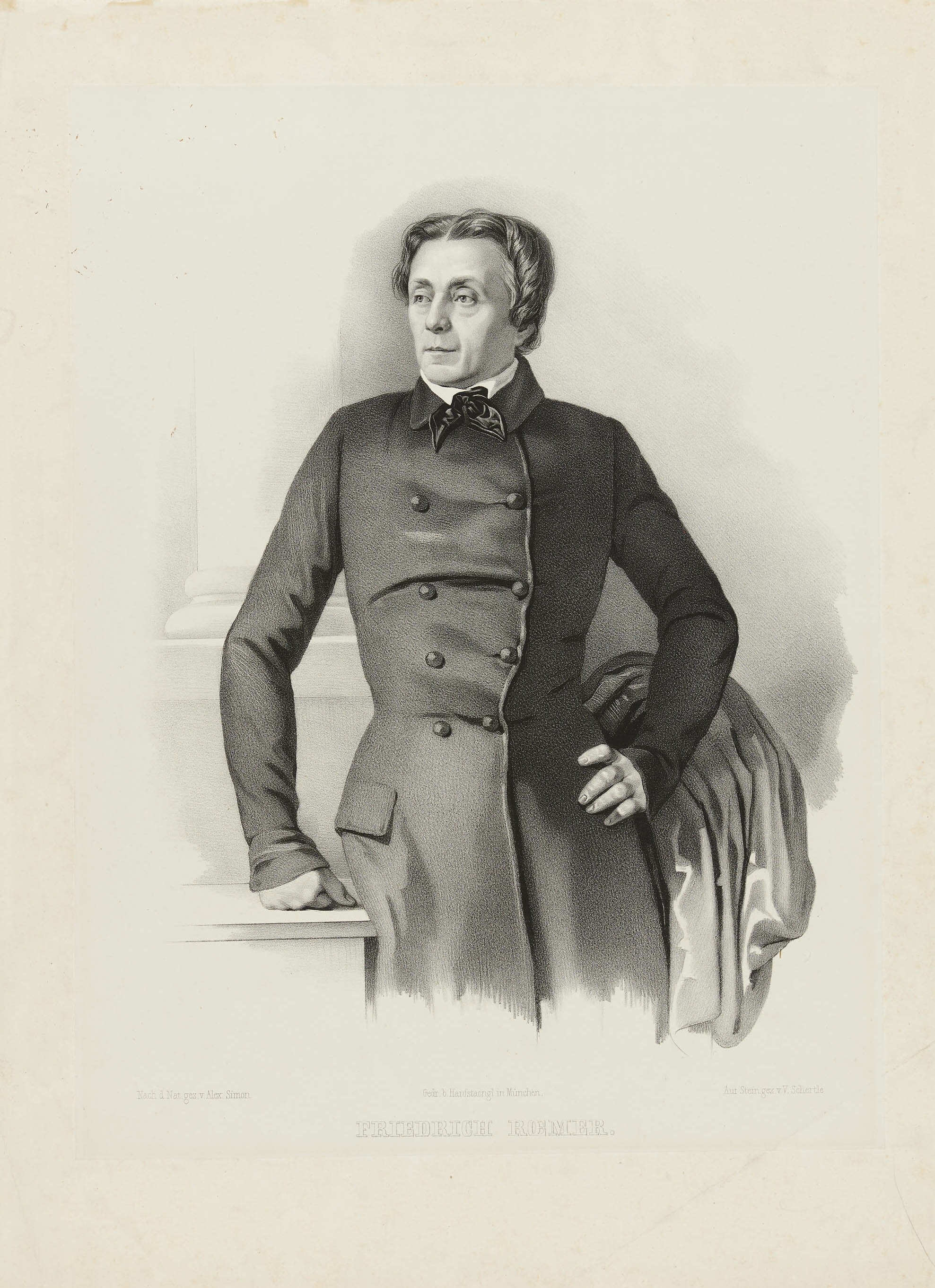 Valentin Schertle, Bildnis Friedrich von Roemer