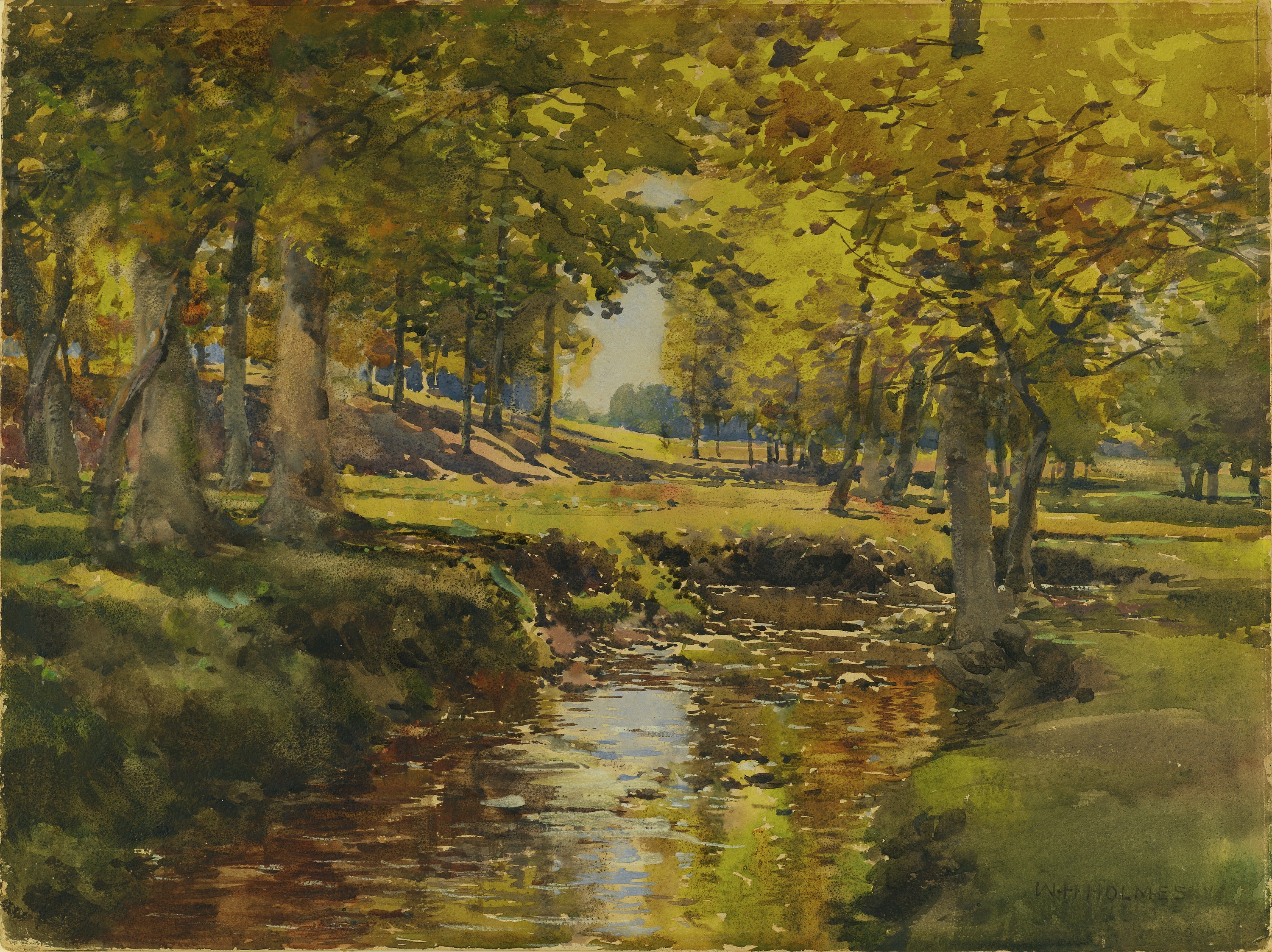 William Henry Holmes, Autumn in the Meadow Edge