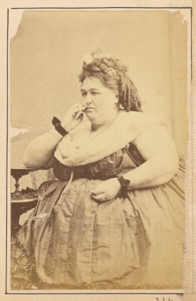 Unknown, [Studio Portrait of a Woman]