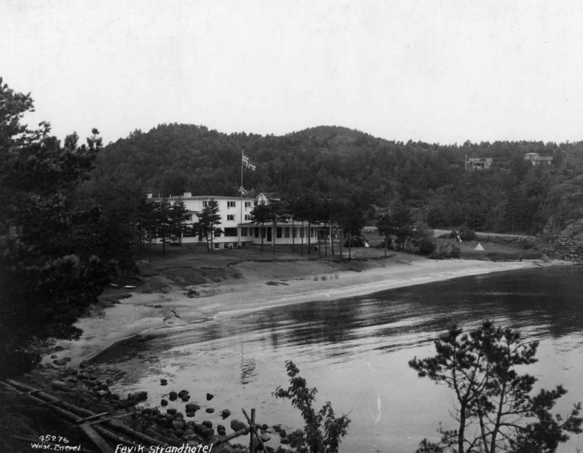 Anders Beer Wilse, Fevik Strandhotell