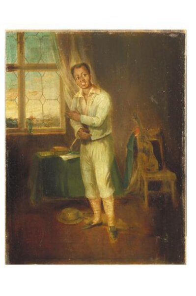 Thomas Charles Wageman, Ira Aldridge as Mungo in The Padlock by Isaac Bickerstaffe