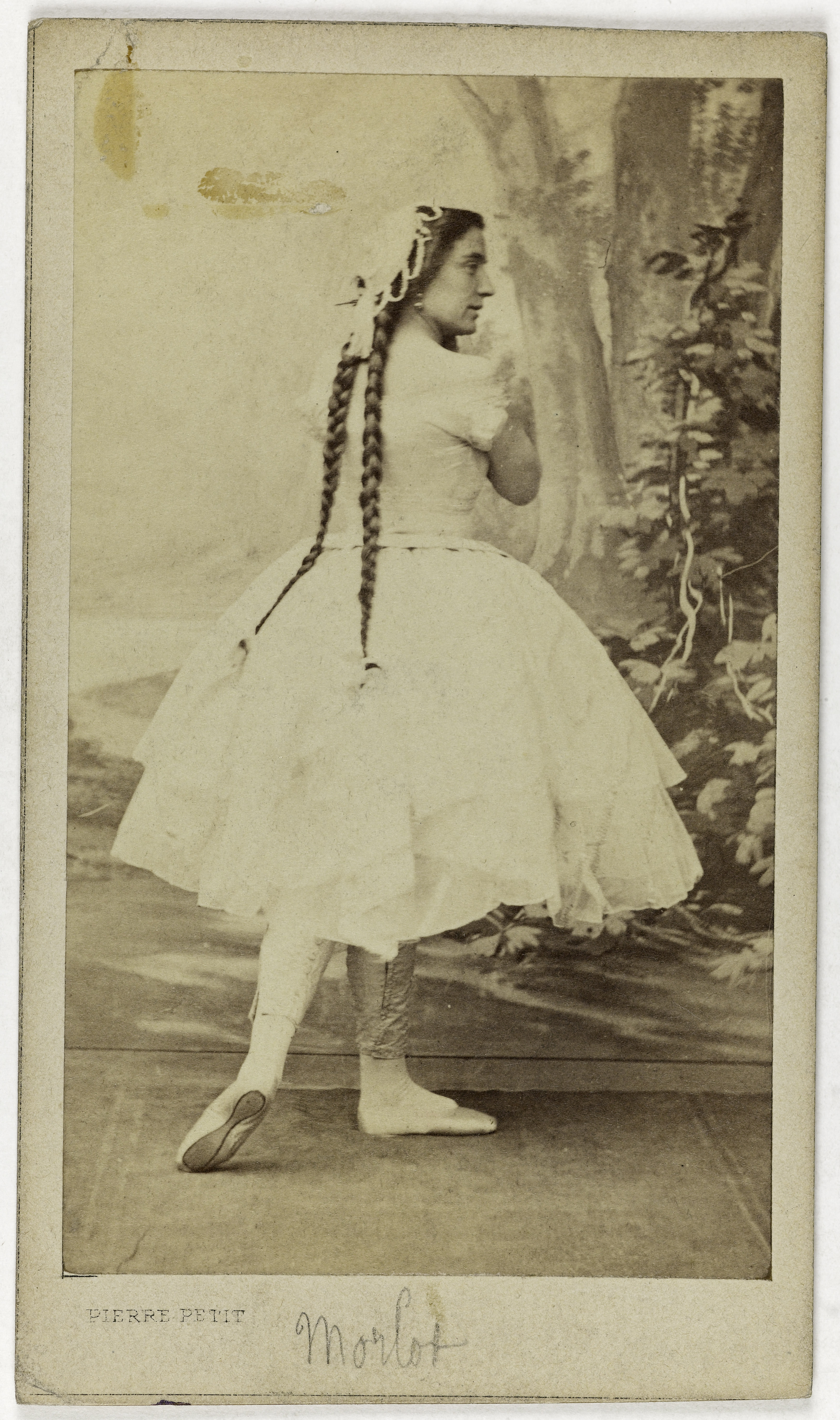Pierre Petit, Portrait de Morlot, danseuse à l'Opéra.
