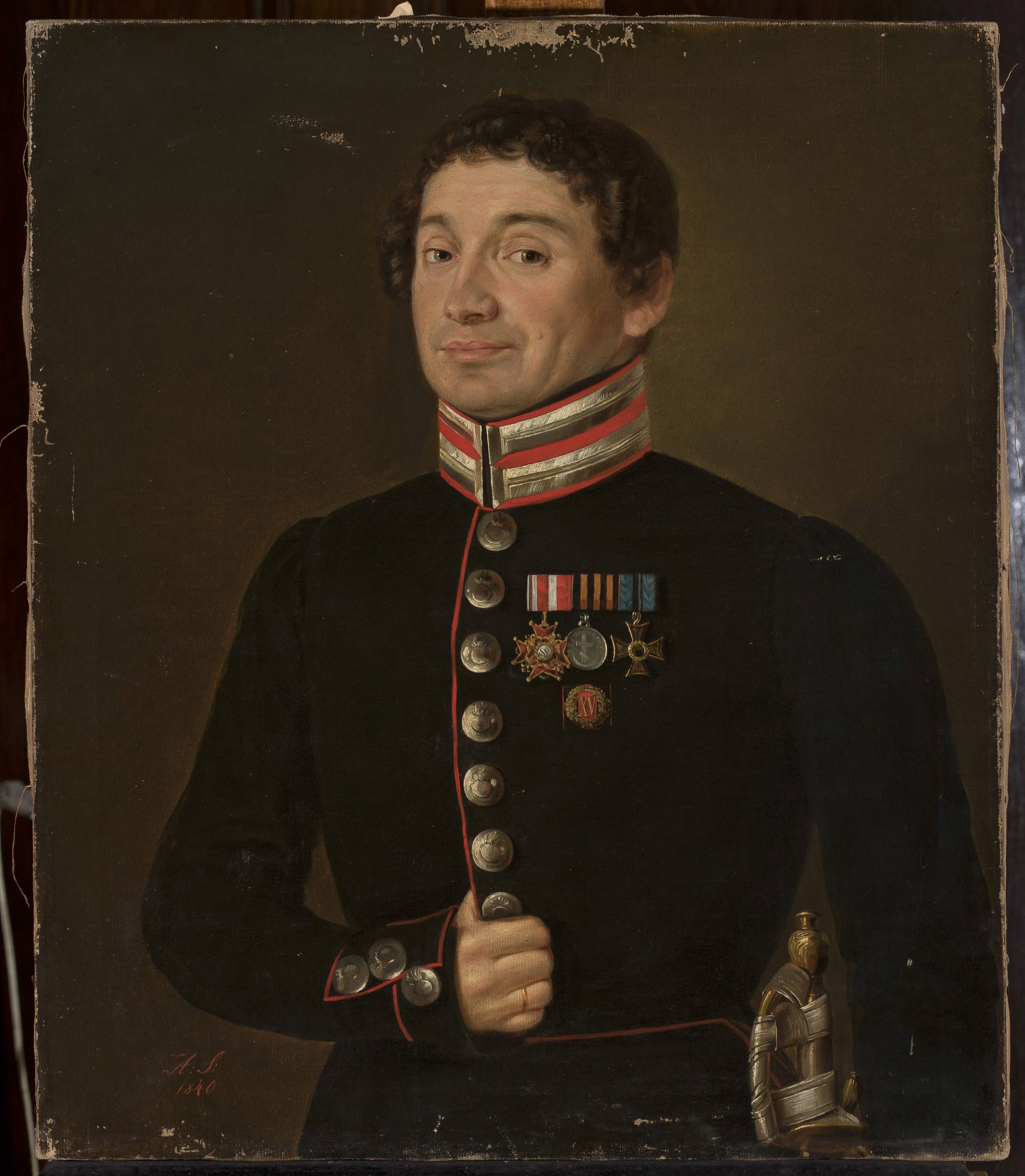 Aleksander Stankiewicz, Portrait of a Russian military official