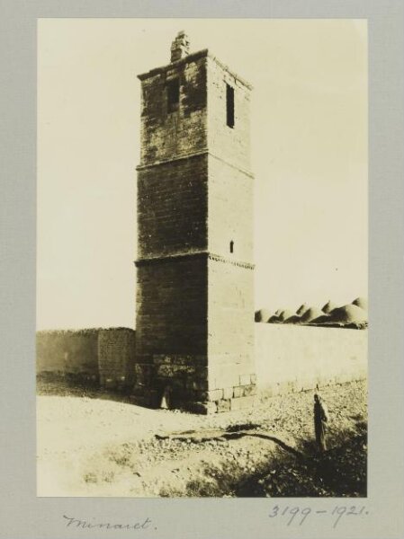 K.A.C. Creswell, The Minaret of the Great Mosque of Buza'a, Syria