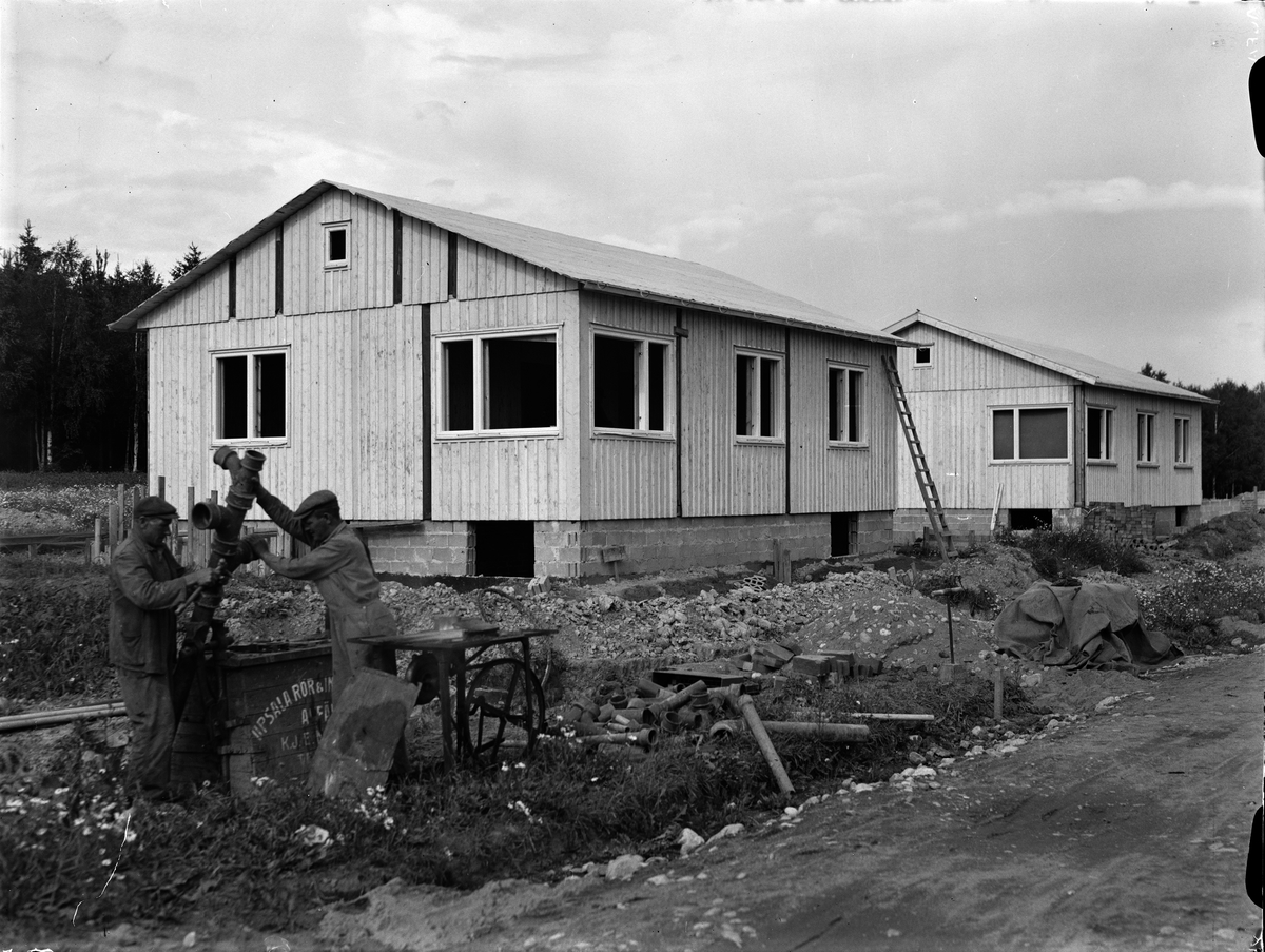 Paul Sandberg, Egnahem under construction in the Outer Black basin