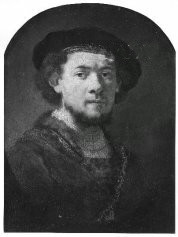 Rembrandt, self-portrait