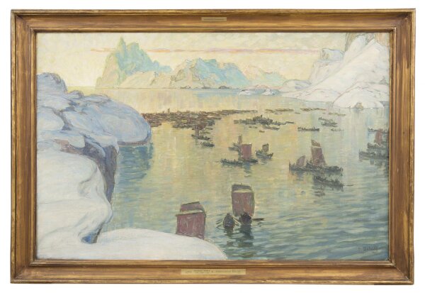Anna Boberg, Fiskeflottan går ut. Studie från Nordlandet
