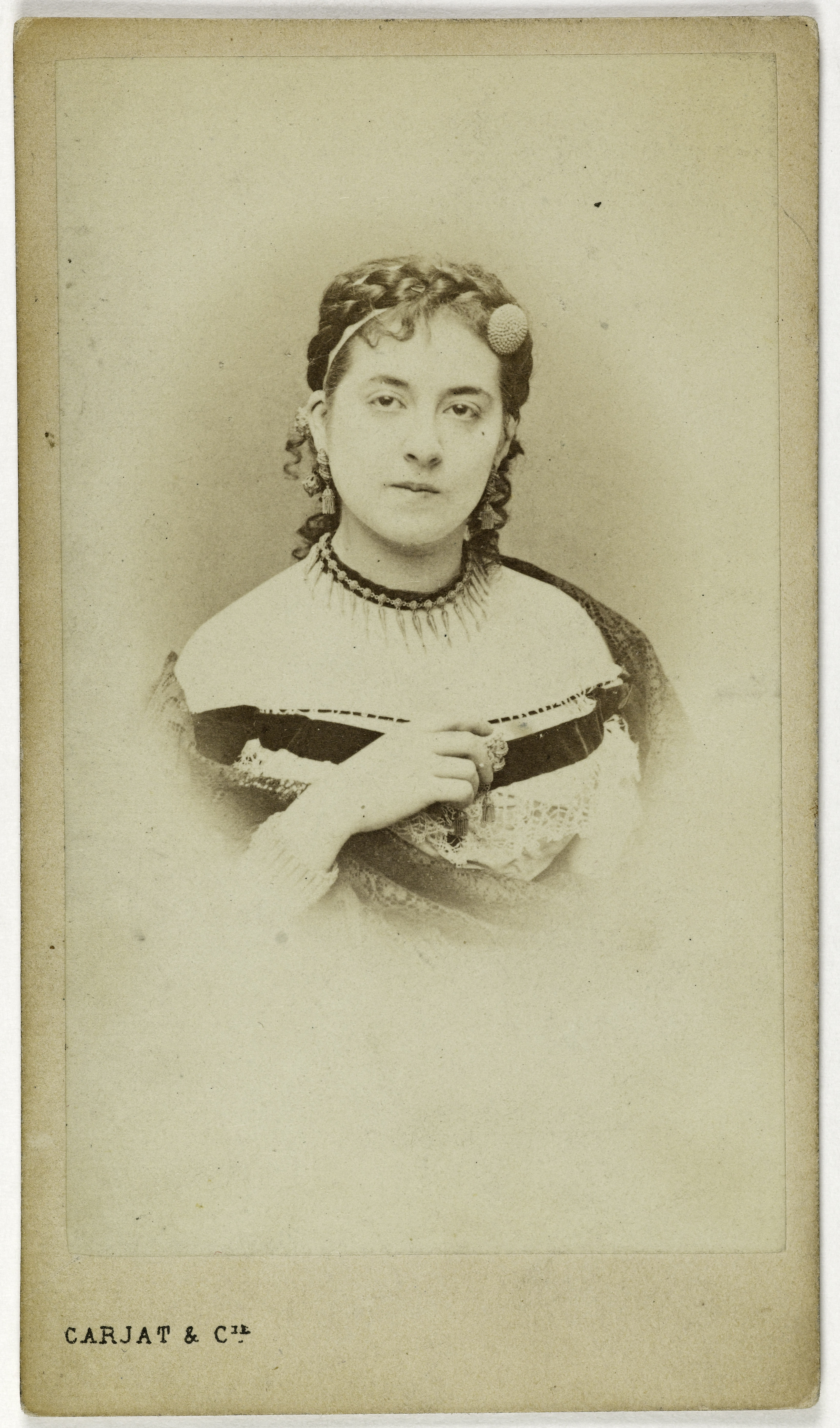 Carjat & Cie, Portrait de Leblanc Léonide, (1842-1894), (actrice)