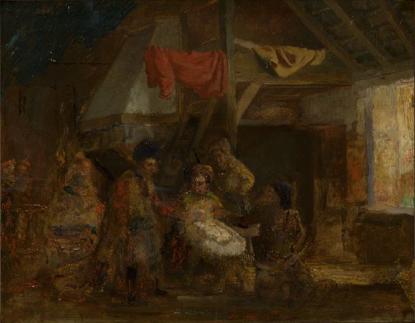 James Ensor, The Adoration of the Shepherds