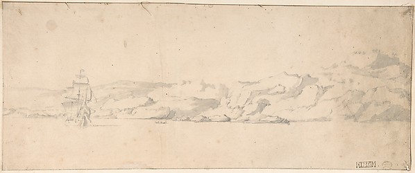 Willem van de Velde II, Coast Scene