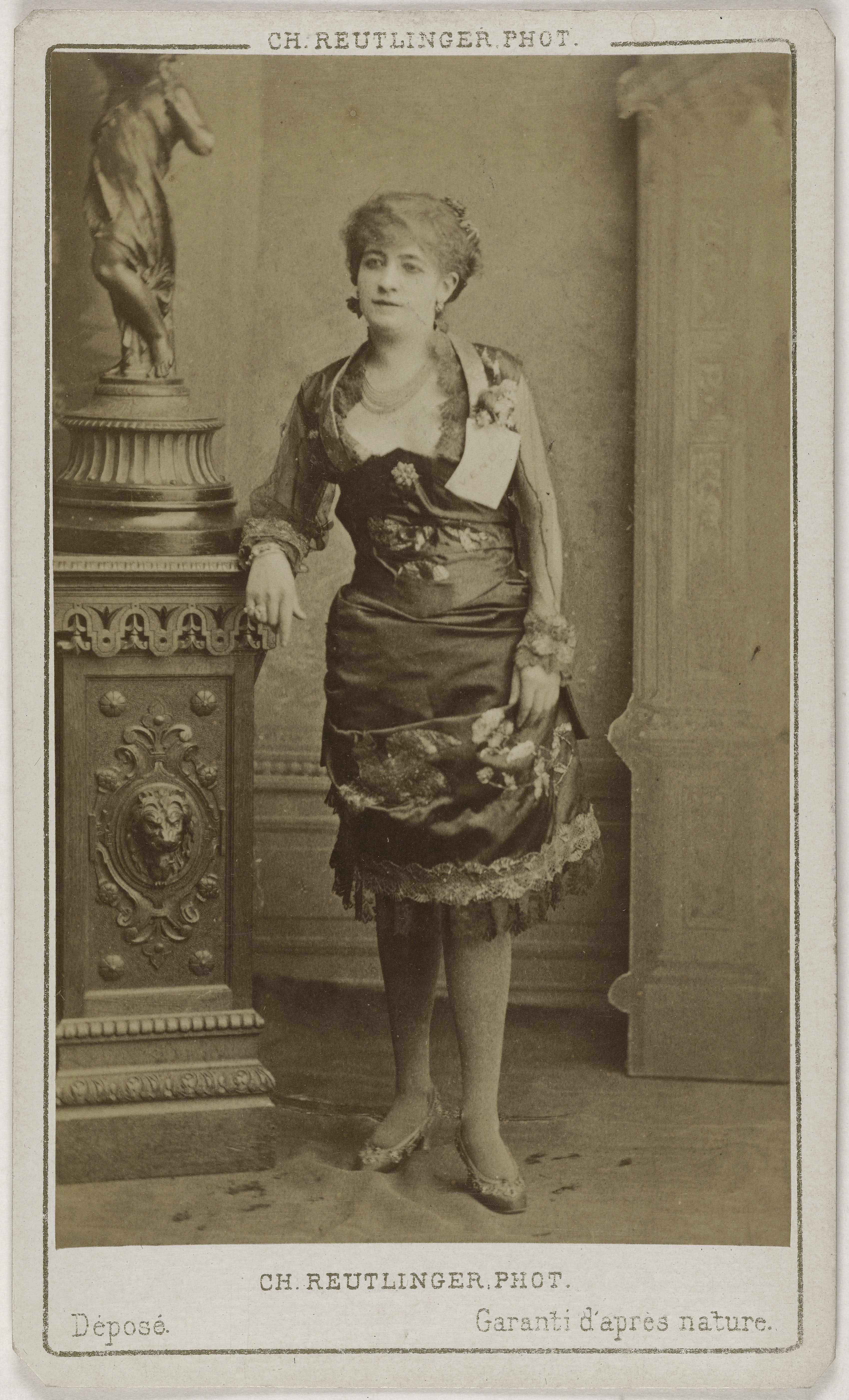 Charles Reutlinger, Portrait de Debryat (actrice)