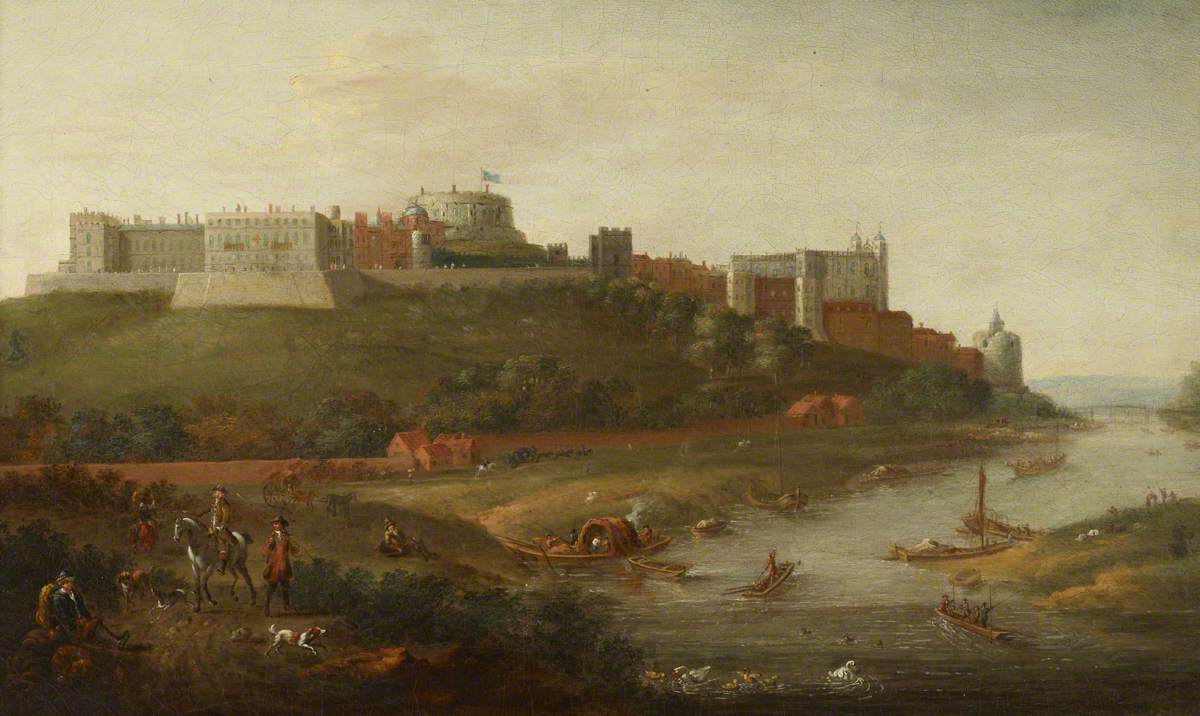 Robert Griffier, Windsor Castle from the River