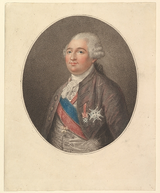 Anonymous, French, 18th century, Portrait of Louis XVI