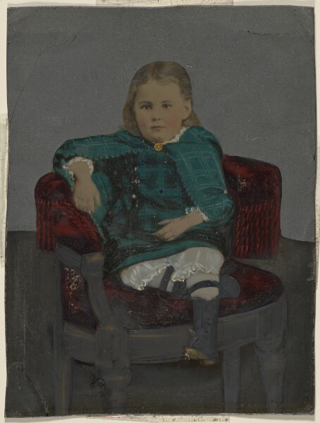 Unknown, [Portrait of young girl]