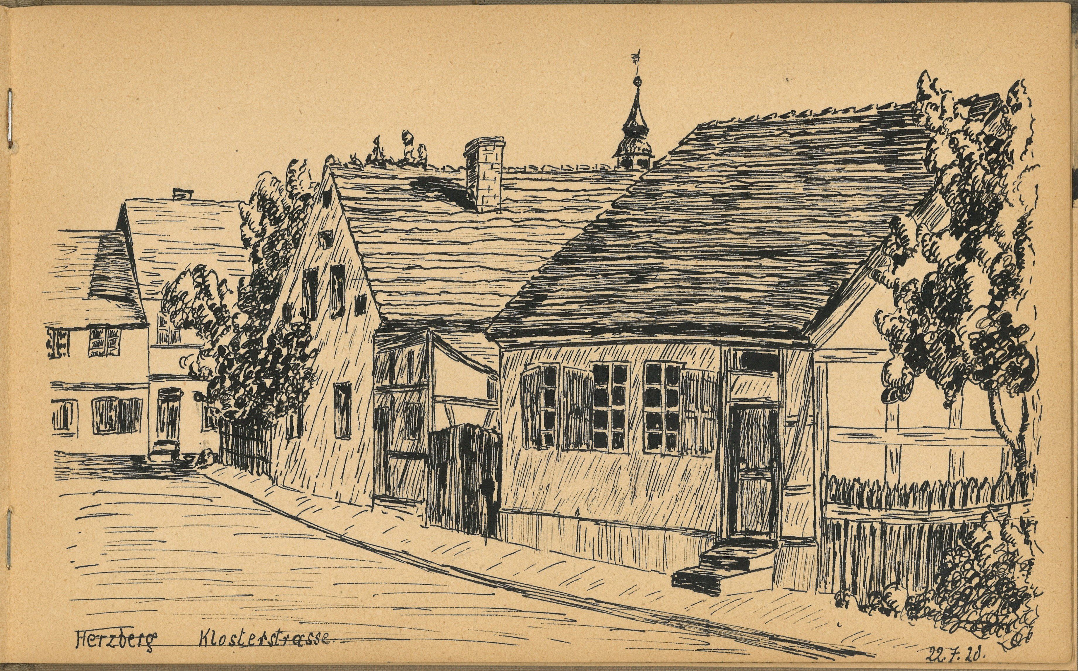 Elsa Schierz, Herzberg (Elster): Klosterstraße