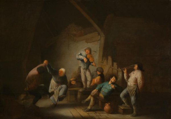 Adriaen van Ostade, Dancing Couple