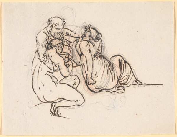 Nicolai Abildgaard, Loth og hans døtre