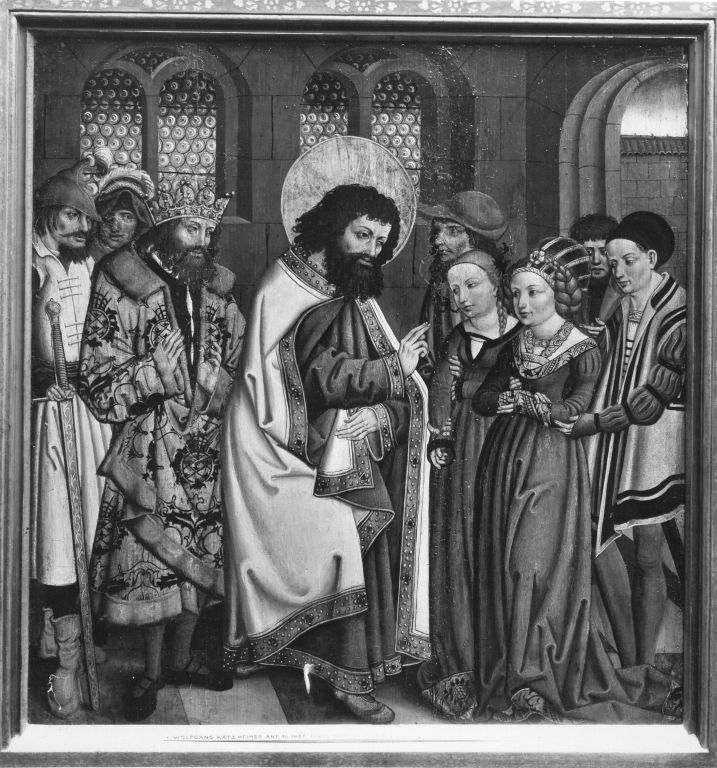 Wolfgang Katzheimer the Elder, Der hl. Bartholomäus befreit die armenische Königstochter vom Teufel