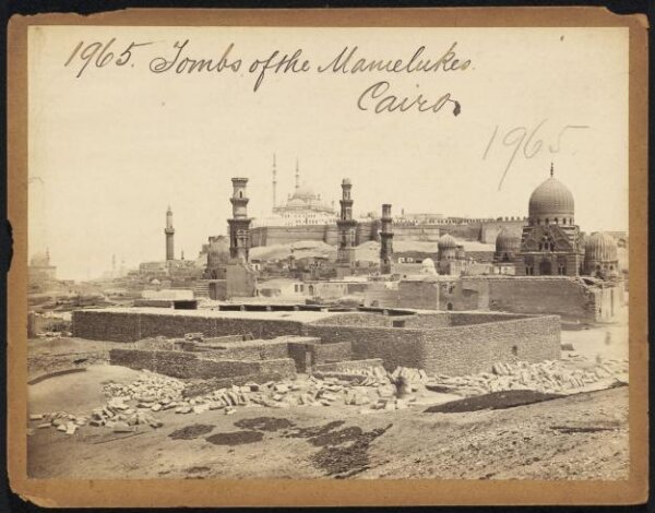 Francis Frith, Tombs of the Mamelukes.  Cairo
