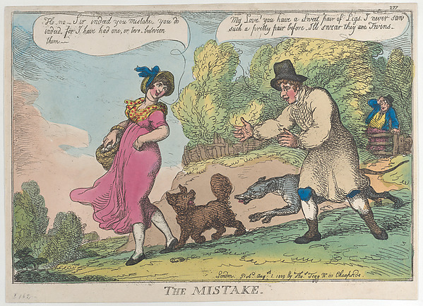 Thomas Rowlandson, The Mistake