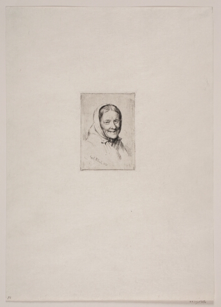 Carl Bloch, En fiskerkone