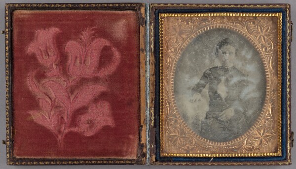 Unknown, [Portrait of a Seated Boy in Bow Tie]