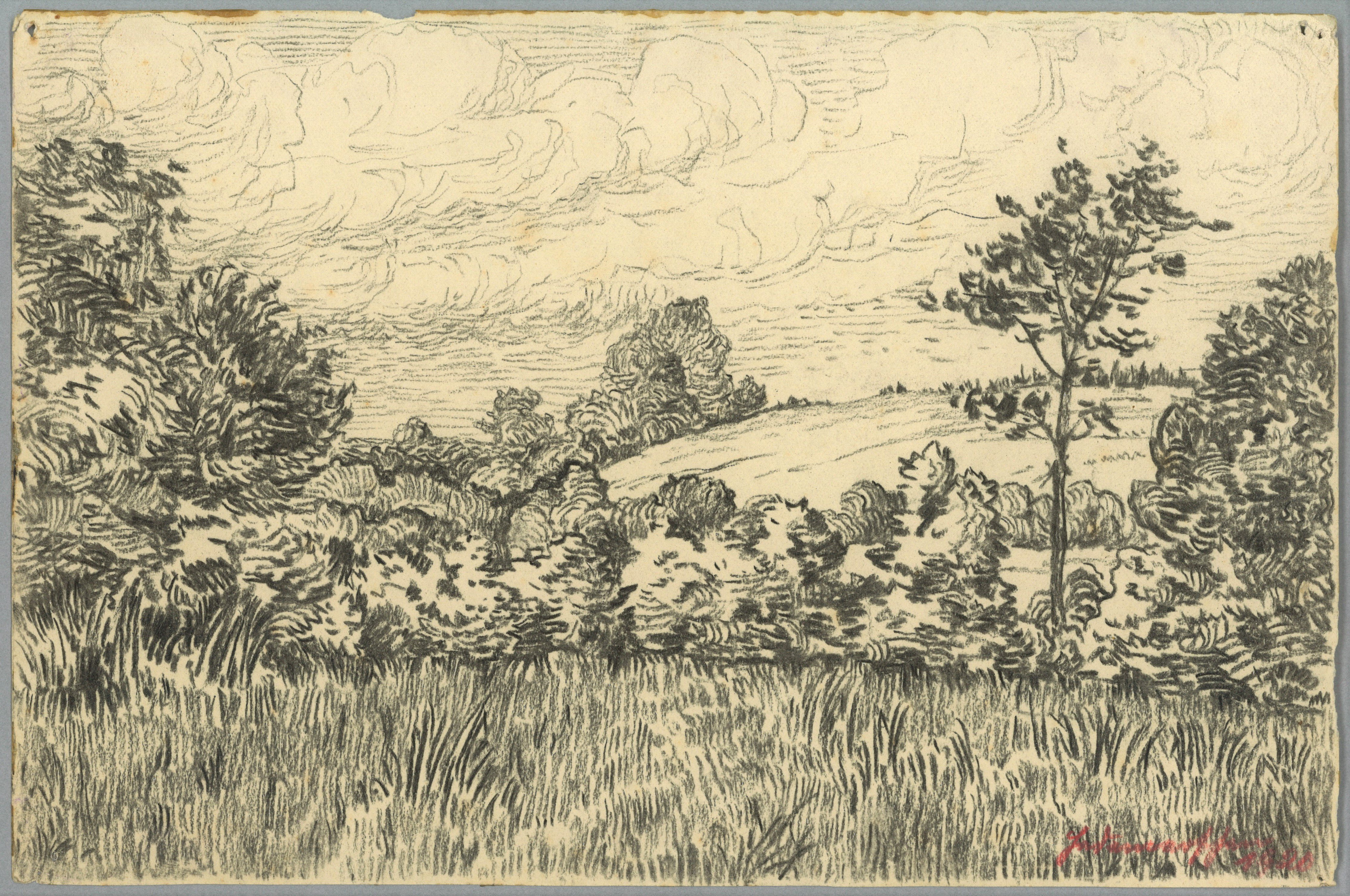 Otto Stiehl, Hademarschen (Holstein): Landschaft