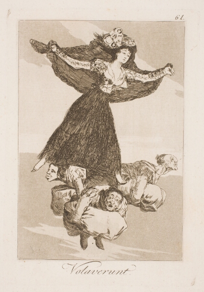 Francisco de Goya, De er fløjet bort