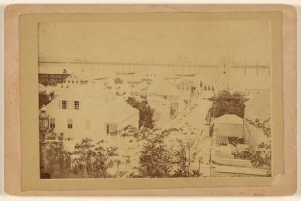 Unknown, [View of unidentified port city]