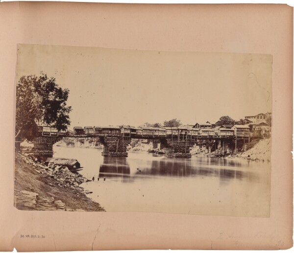 Capt. Melville Clarke, The 2nd or Ameera Bridge - Srinugur