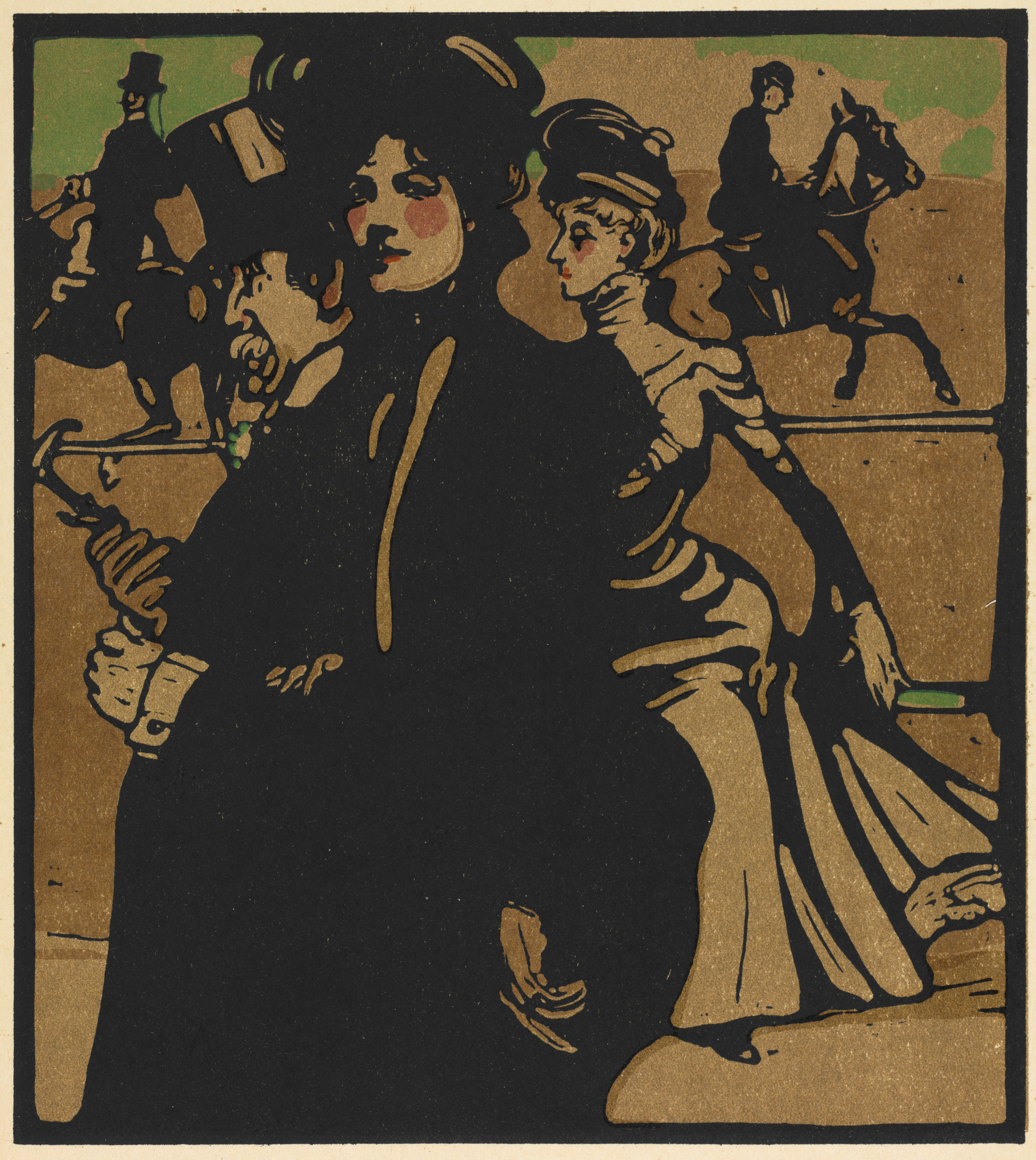 William Nicholson, London Types: Lady