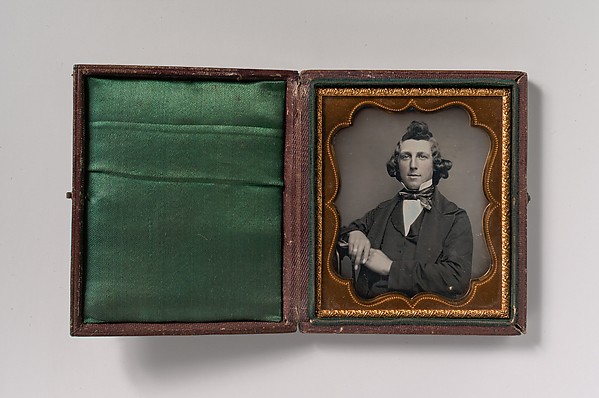 Unknown, [Young Man with Curled Hair]