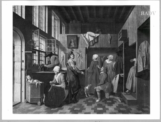 Peter Jacob Horemans, Die Schneiderwerkstatt
