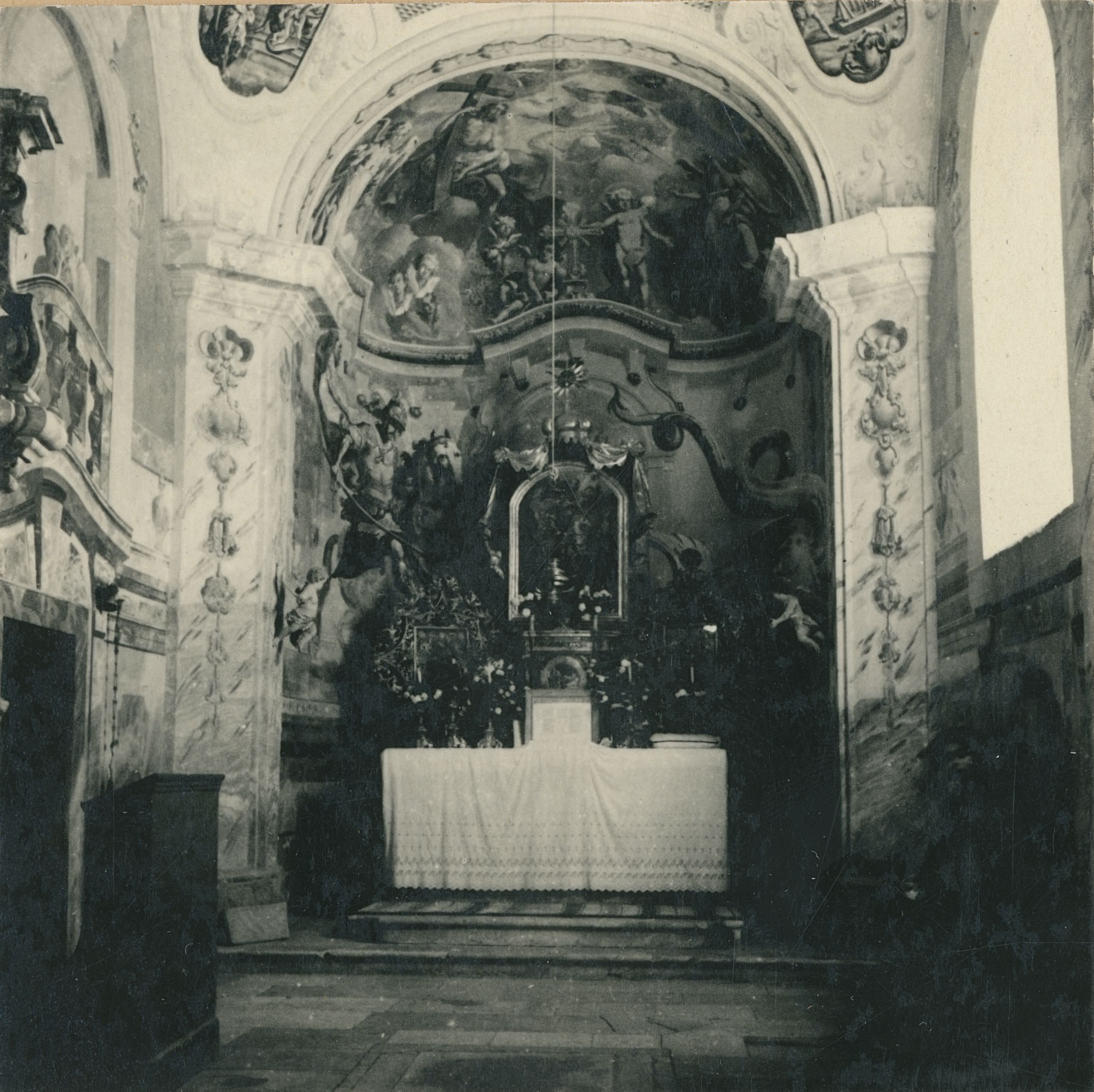 neutvrđen autor, Lepoglava (Purga) - Kapela sv. Jurja, glavni oltar
