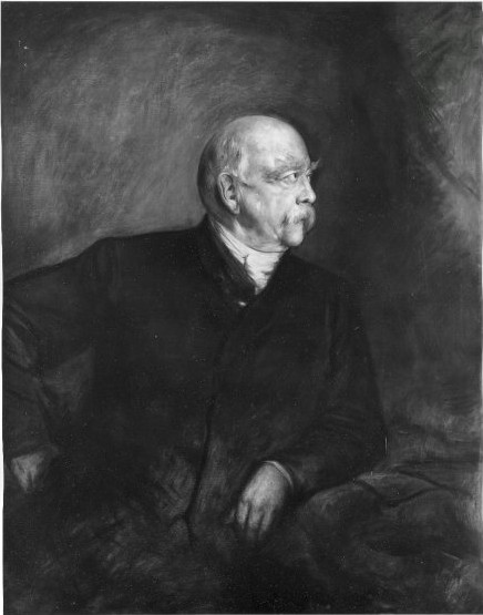Franz von Lenbach, portrait of Bismarck