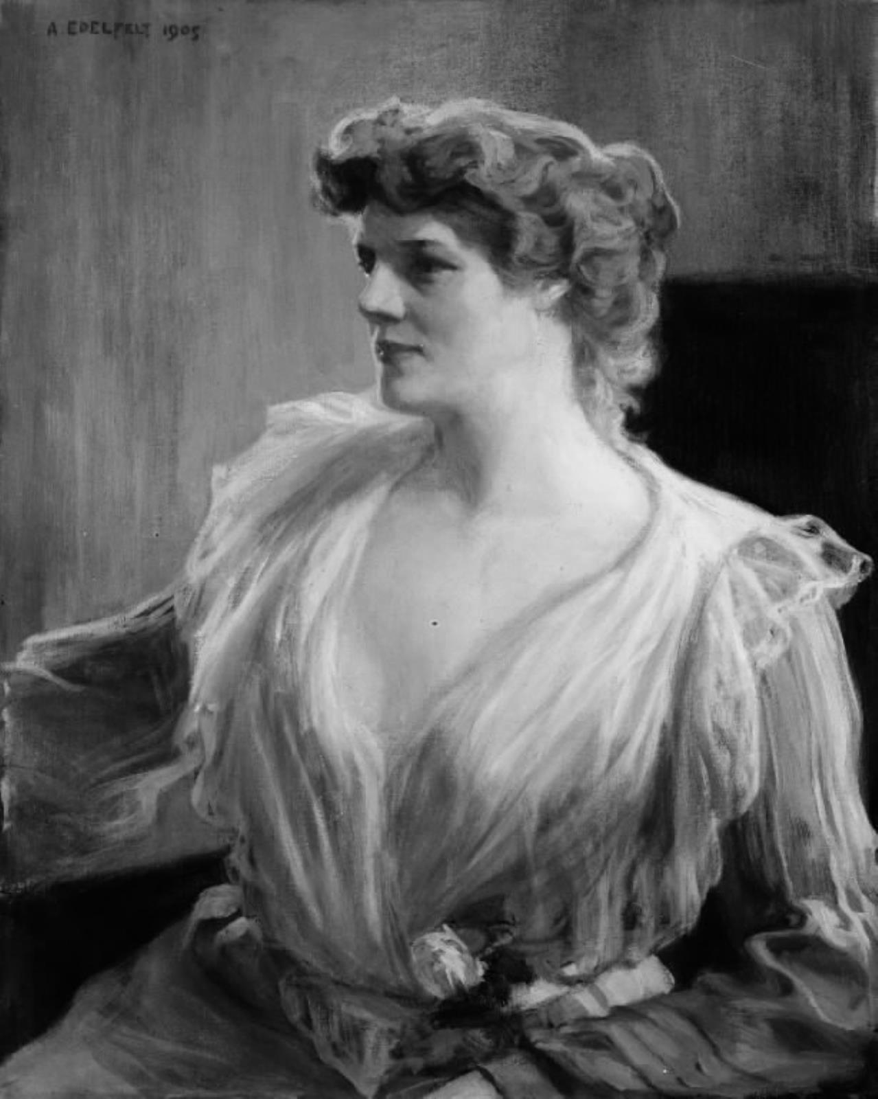 Albert Edelfelt, Portræt af Madame Suzanne Potre