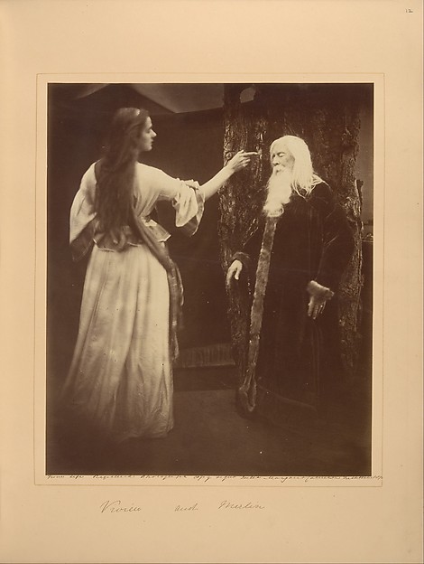 Julia Margaret Cameron, Vivien and Merlin