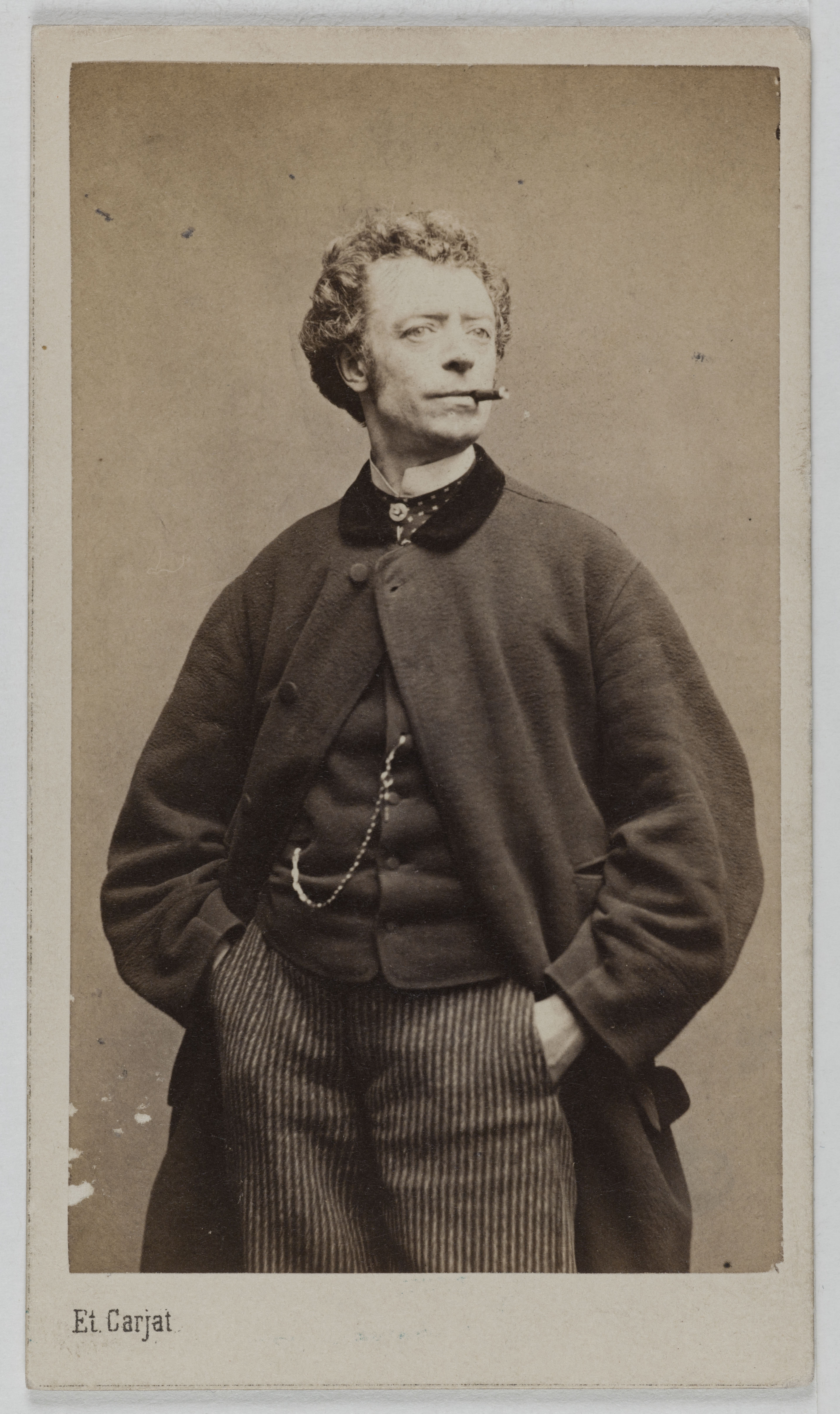 Carjat & Cie, Portrait de Lesueur François Louis, (1823-1876, ép. Anna Chéri), (acteur)