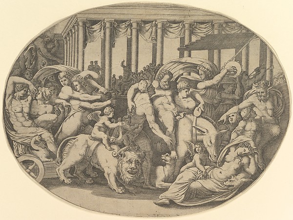 Anonymous, Italian?, 16th century, The Triumph of Bacchus