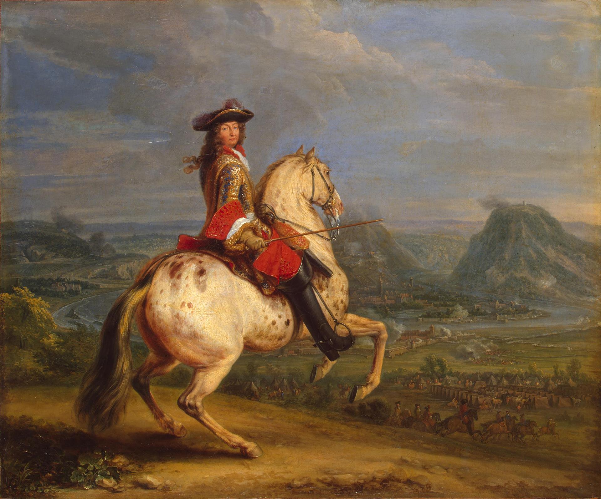 Adam Frans van der Meulen, Louis XIV at the Taking of Besancon