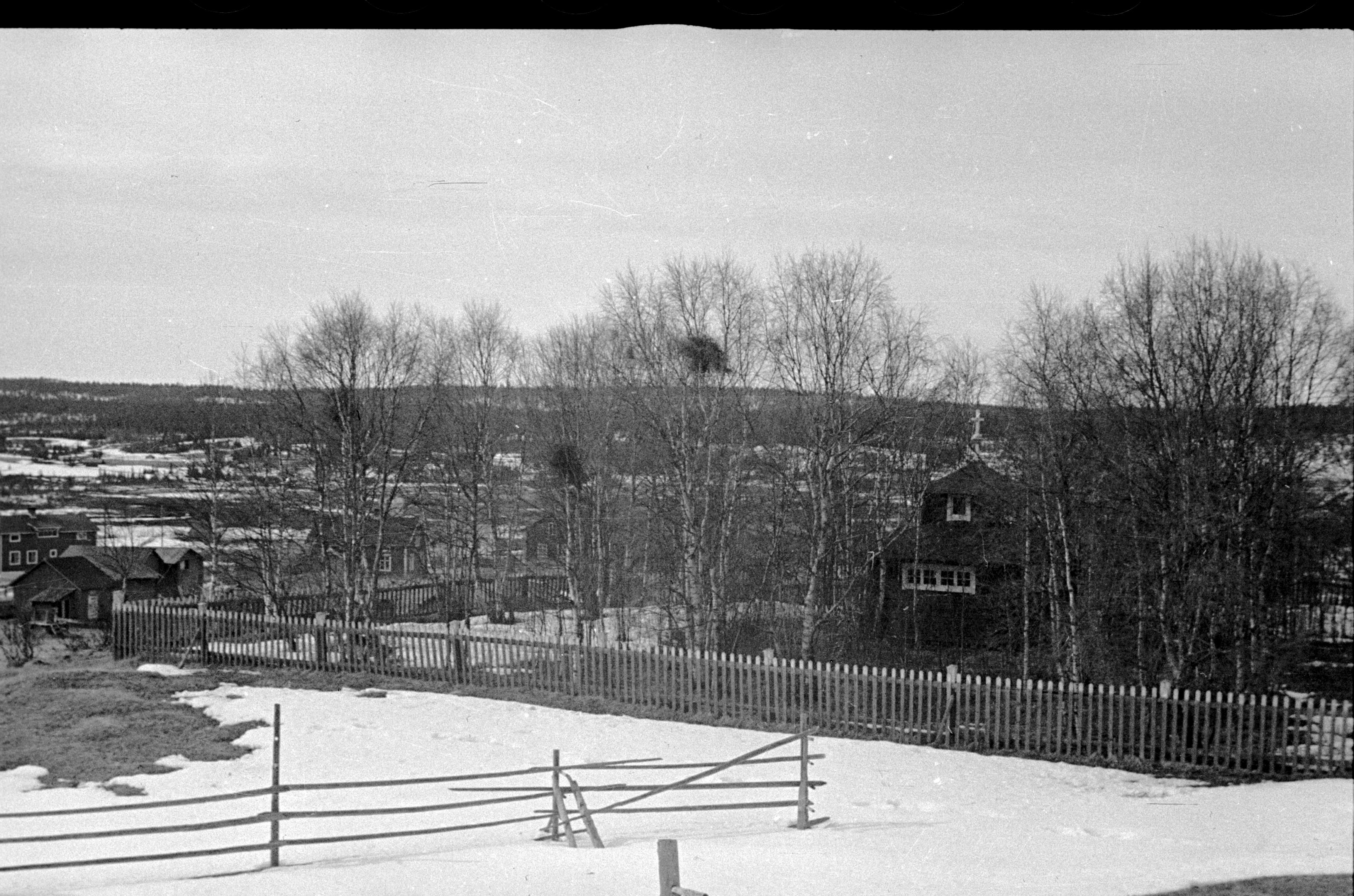 Bertil Berthelson, Jukkasjärvi, Svappavaara kyrkogårdskapell