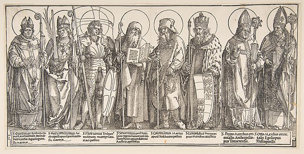Albrecht Dürer, The Patron Saints of Austria