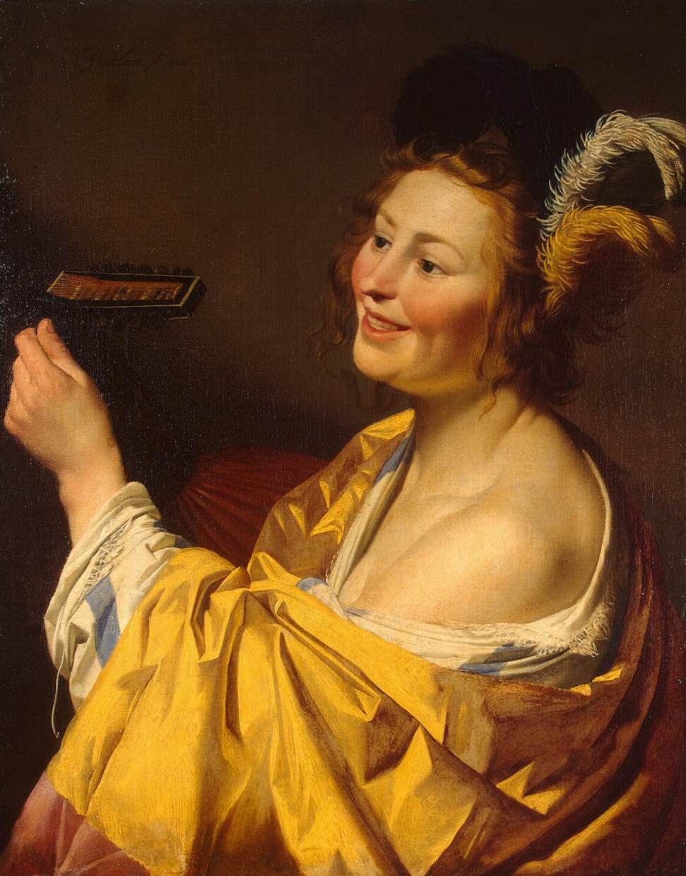 Gerard van Honthorst, Lute Player