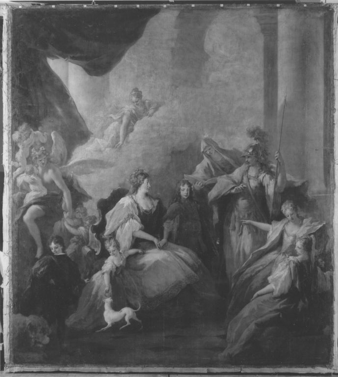 Giovanni Antonio Pellegrini, Erziehung des Kurprinzen Johann Wilhelm