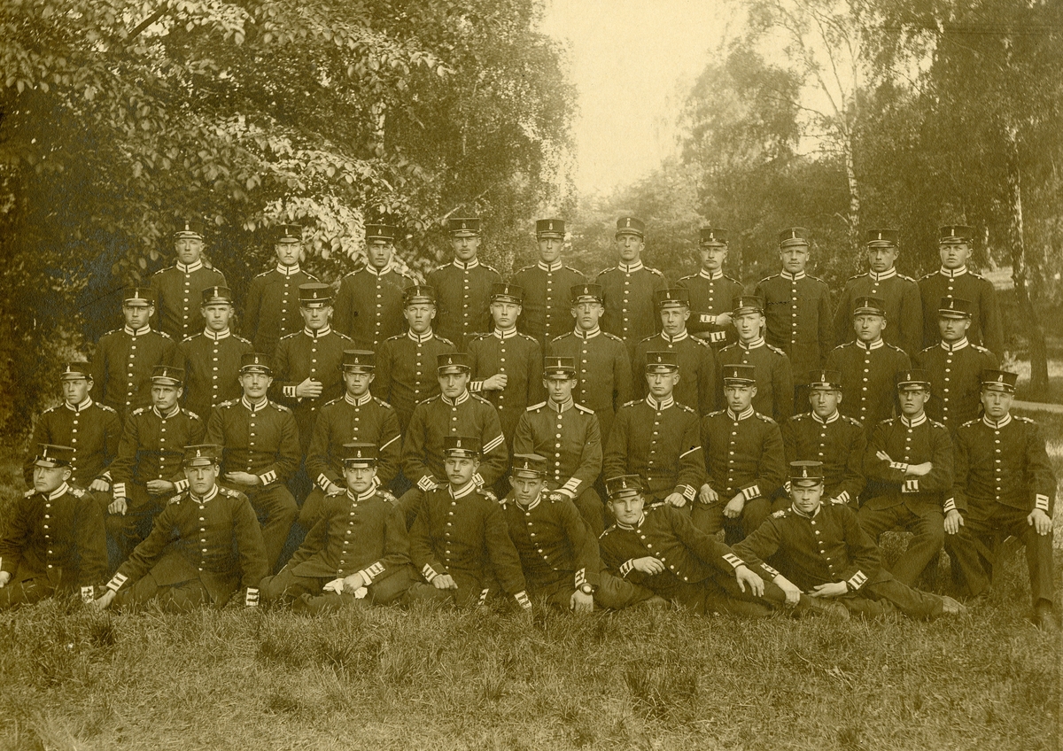 Aktiebolaget Atelier Wretmark, 10. kompaniets 1. beväringspluton 1910.