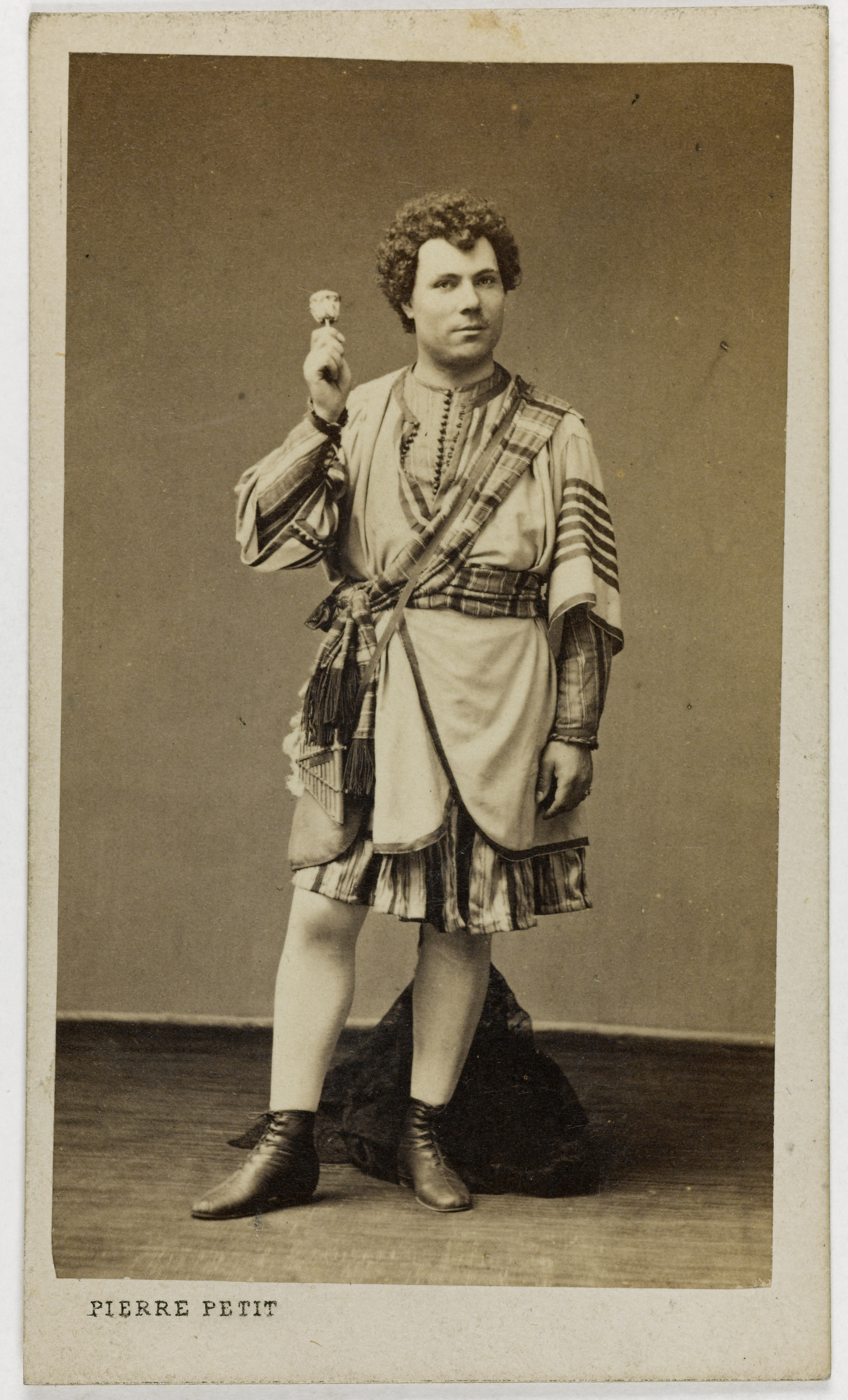 Pierre Petit, Portrait d'Eugène-Louis Troy, chanteur lyrique