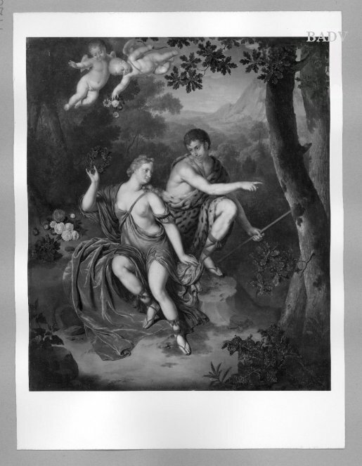 Willem van Mieris, Bachus + Ariadne