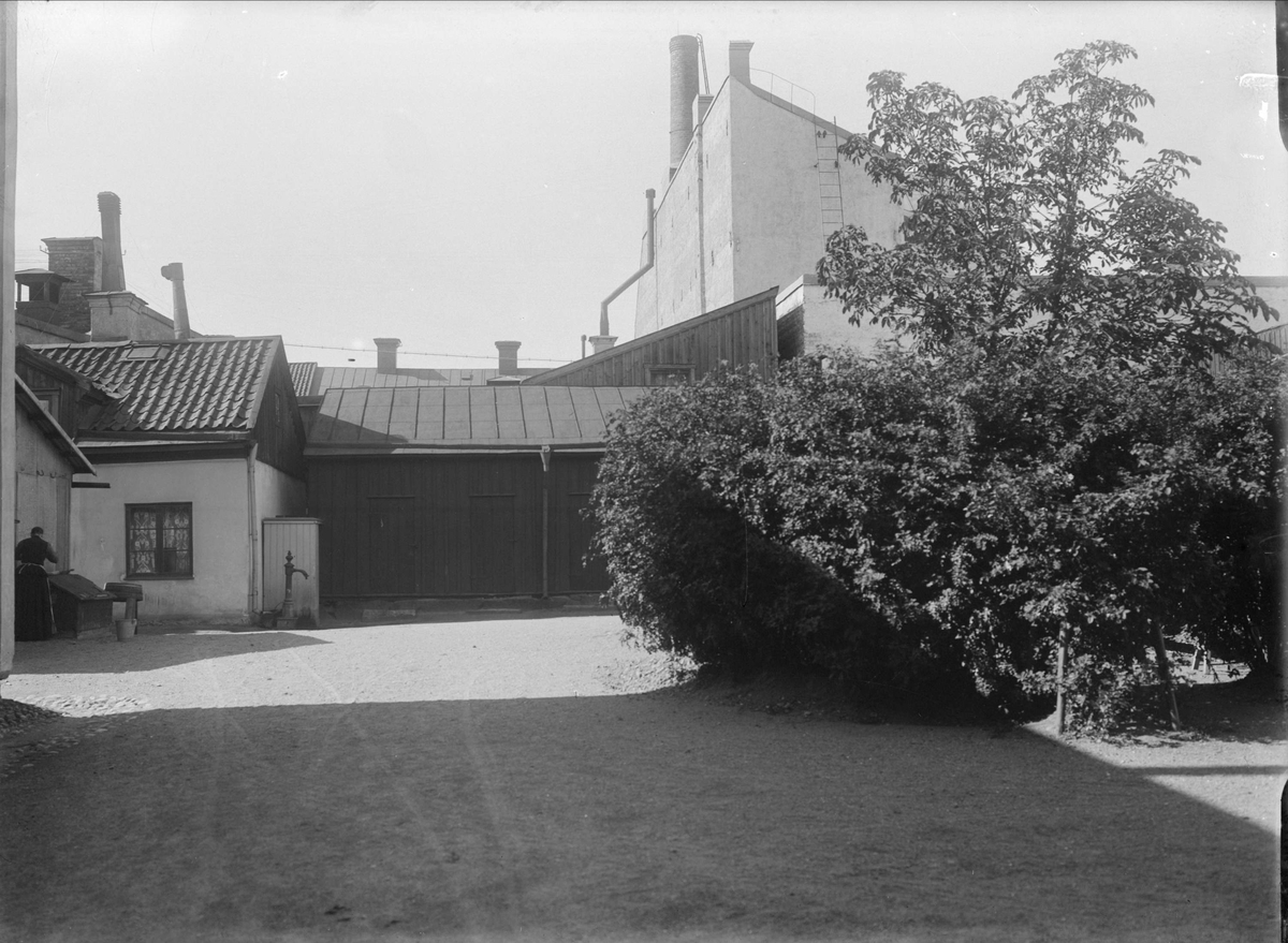 Alfred Dahlgren, Farm Interior, Atle, DragarbrunnsG57, Uppsala, 1908