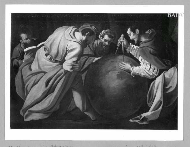 Pietro della Vecchia, Die Astronomen (vier Philosophen)