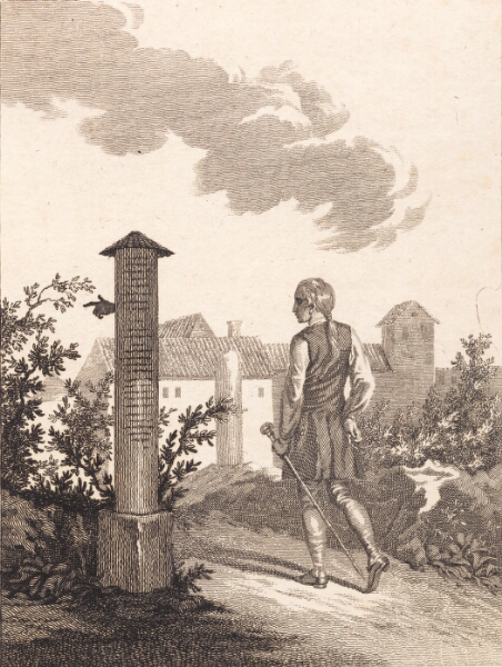 J.F. Clemens, Niels Klim som løber i Potu